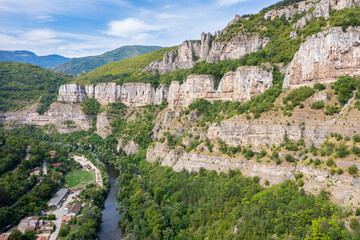 Lakatnik rocks above the Iskar gorge, Bulgaria