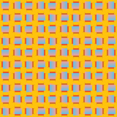 Square Abstract Vector Pattern Design