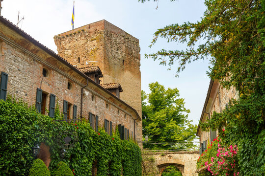 Historic village of Rivalta Trebbia, Piacenza