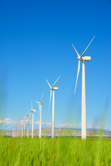 Fototapeta premium Renewable energy concept view
