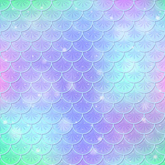 Fish scale seamless pattern background © GraphicsRF