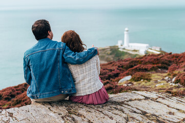 South Stack Lighthouse, Wales, Anglesey, UK