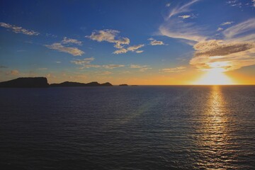Fototapeta premium Bequia sunset