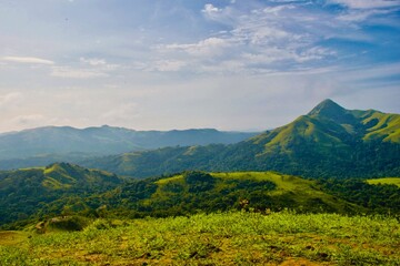 Mountains in the Western Ghats of South India