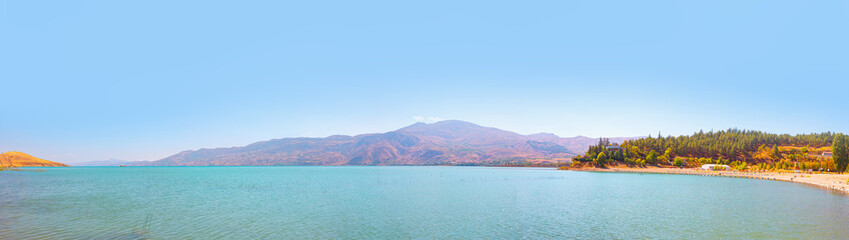 Hazar lake and mountain landscape - Elazig, Turkey © muratart