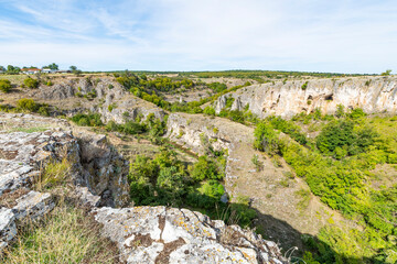 Rachane River Canyon near Kameno Pole village