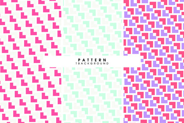 pattern set. colorful, forming an ordered arrangement of objects, abstract patterns, modern backgrounds