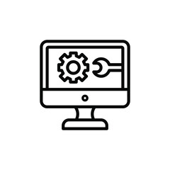 IT help desk customer support vector