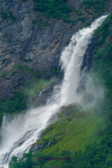 Waterfall Friaren in Geiranger fjord