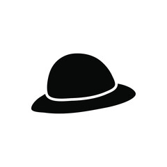 Hat icon vector. head wear illustration sign. reject symbol.