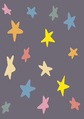 background with stars