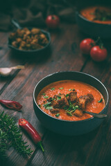 Ofengeröstete Tomatensuppe