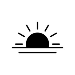 Sunrise, sunset icon