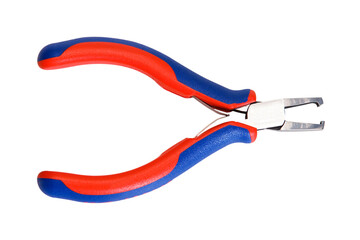Obraz premium Pliers for processing radio components