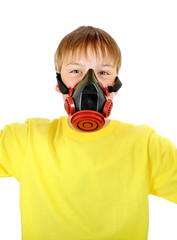 Boy in the Gas Mask