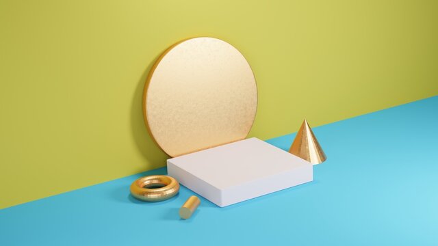Rectangle podiom