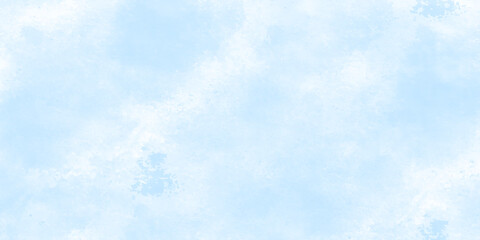 abstract natural blue cloudy sky vector background with hand painted smoke for wallpaper,decoration and design.