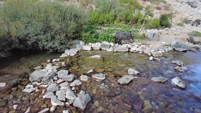 The first place where the Munzur river originates, in other words, the source of the river (Munzur G&ouml;zeleri) - Ovacik, Turkey