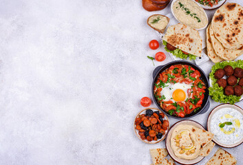 Traditional Jewish, Israeli and middle Eastern food