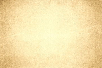 Aged texture of old vintage brown parchment paper, can be use as abstract background, wallpaper,  webpage, copy space for text.