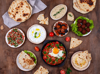 Traditional Jewish, Israeli and middle Eastern food