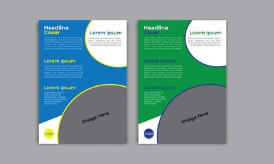Corporate Business Flyer Design, Brochure Design Template, A4 size flyer template, cover book design, magazine design