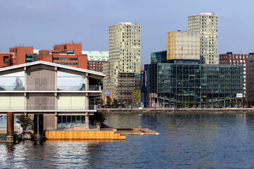 The floating office Rotterdam, home of the Global Center on Adaption
