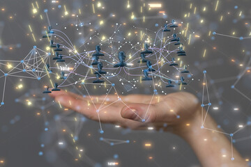team hierarchy connection group digital