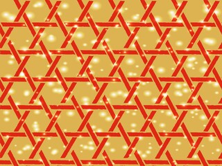 籠目の背景イラスト