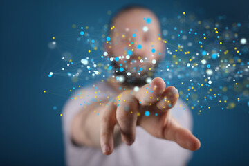  people network structure HR - Human resources management and recruitment