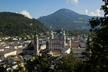Blich auf die Altstadt von Salzburg