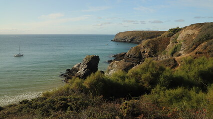côte sauvage de Belle Ile en Mer