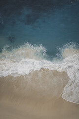 Fototapeta premium waves on the beach