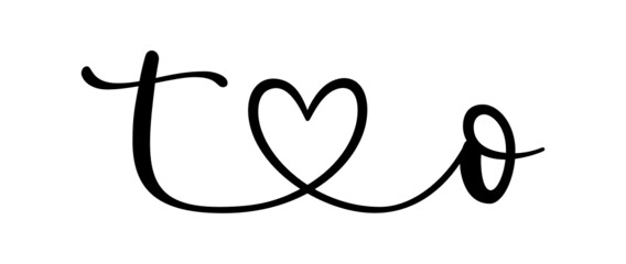 to, ot, letters with heart Monogram, monogram wedding logo. Love icon, couples Initials, lower case, connecting HEART, home decor,