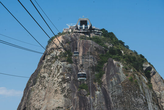 Way To The Sugarloaf Mountain , (pao De Acucar ) Rio, Brazil