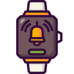 Fototapeta premium notification line icon