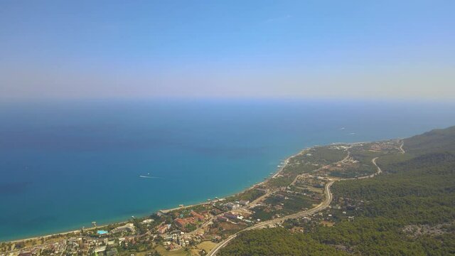 Beldibi resort village in Turkey