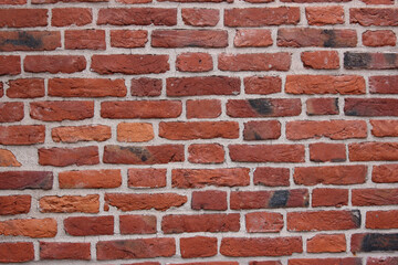 red brick wall