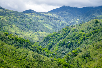 mountains of Colombia, places of agricultural production of Colombia