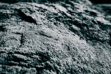 Naklejka premium black and white granite ground