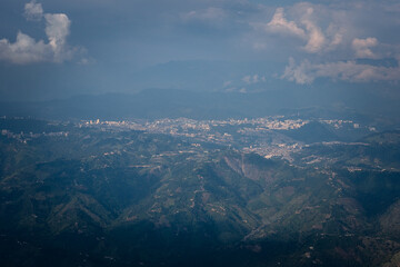 aerial view of the city of Manizales Caldas
Coffee crops and products of the region