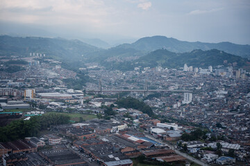 aerial view of the city of Pereira, Risaralda