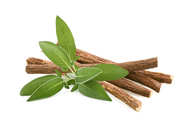 Sage and licorice roots - 459518614