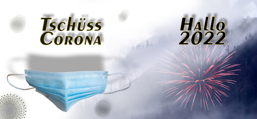 2022, Gute Rutsch, Frohes Neues, Happy new year, Silvester,