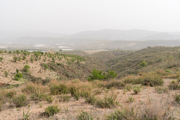 mountainous landscape in southern Spain