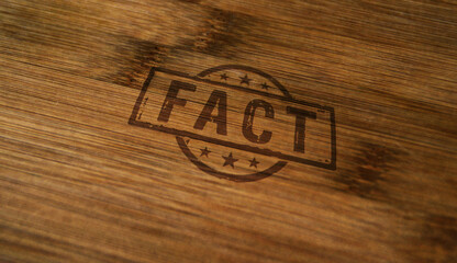 Fact stamp and stamping
