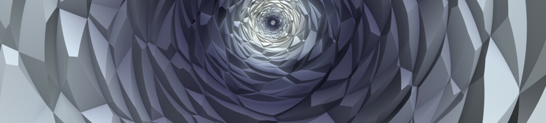 Fantastic fractal background. Abstract fractal texture. Digital art. 3D rendering. © MariyaSh