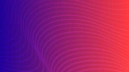 Obraz premium Modern colorful gradient background with wave lines
