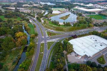 Wolfsburg von oben