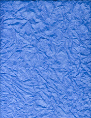 Blue Parchment Paper Texture Background Wrinkles 